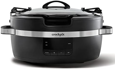 Thermoshield 6 Quart Slow Cooker with Carry Handles - Curated Catalog E5