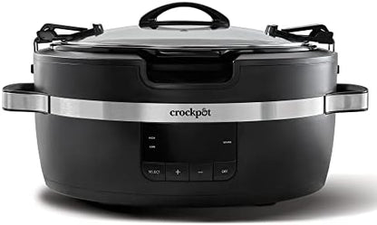 Thermoshield 6 Quart Slow Cooker with Carry Handles - Curated Catalog E5