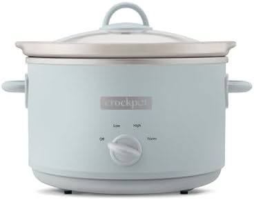 4.5 Quart Manual Slow Cooker – Macaroon Blue - Curated Catalog G4