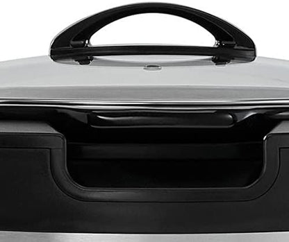 Thermoshield 6 Quart Slow Cooker with Carry Handles - Curated Catalog E5