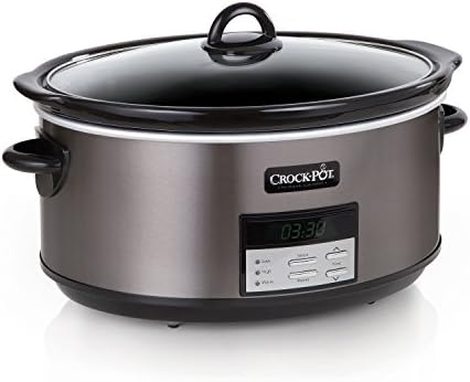 8 Quart Programmable Slow Cooker with Auto Warm - Curated Catalog D6