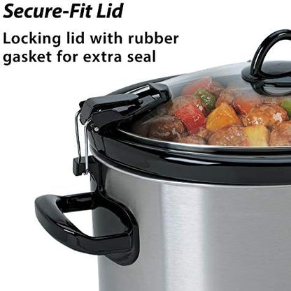 Cook & Carry 6 Quart Portable Slow Cooker - Curated Catalog R5