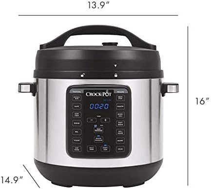 8 Quart Express Crock Multi-Use Pressure Cooker - Curated Catalog P9