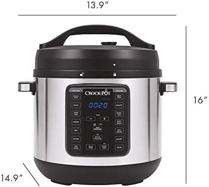 8 Quart Express Crock Multi-Use Pressure Cooker - Curated Catalog L3