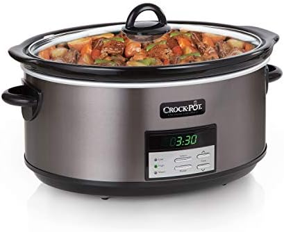 8 Quart Programmable Slow Cooker with Auto Warm - Curated Catalog D6