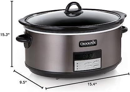 8 Quart Programmable Slow Cooker with Auto Warm - Curated Catalog D6