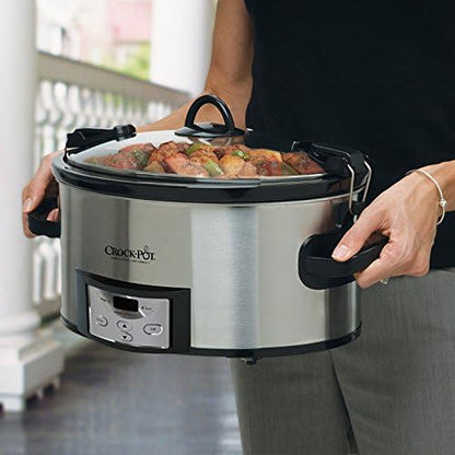 Cook & Carry 6 Quart Programmable Slow Cooker - Curated Catalog D7