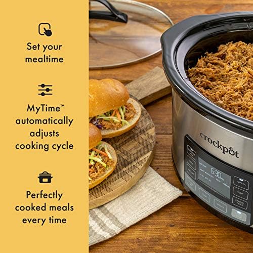 MyTime 6 Quart Programmable Slow Cooker - Curated Catalog K8
