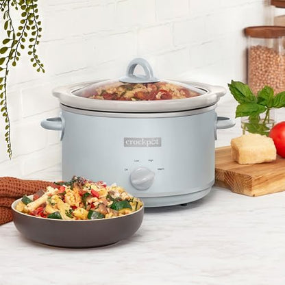 4.5 Quart Manual Slow Cooker – Macaroon Blue - Curated Catalog G4