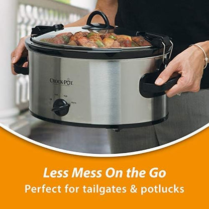Cook & Carry 6 Quart Portable Slow Cooker - Curated Catalog R5