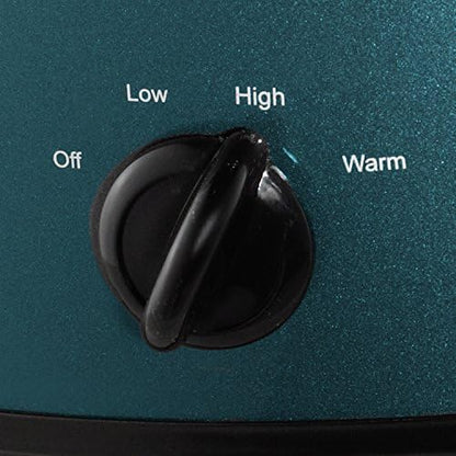 7 Quart Manual Slow Cooker – Turquoise - Curated Catalog W4