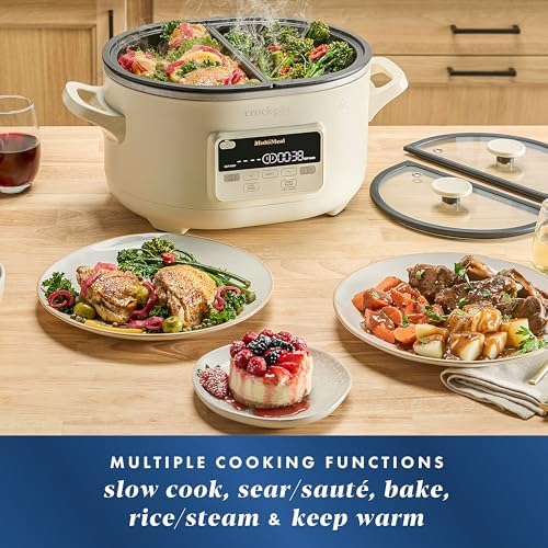 MultiMeal Multicooker with Programmable Slow Cooker - Curated Catalog S6