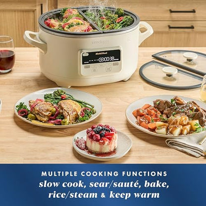 MultiMeal Multicooker with Programmable Slow Cooker - Curated Catalog S6