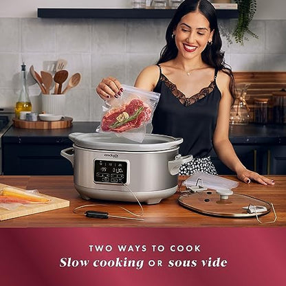 7 Quart Programmable Cook & Carry Slow Cooker - Curated Catalog J6