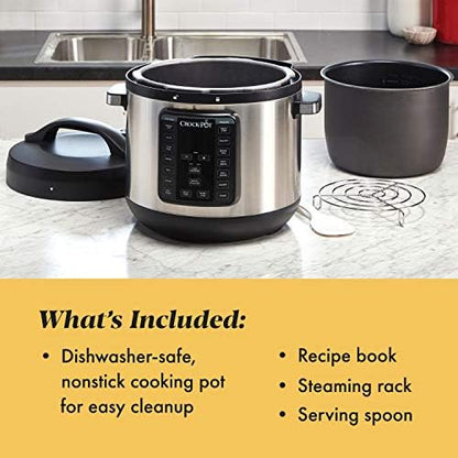 8 Quart Express Crock Multi-Use Pressure Cooker - Curated Catalog P9