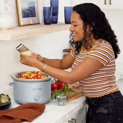 4.5 Quart Manual Slow Cooker – Macaroon Blue - Curated Catalog G4