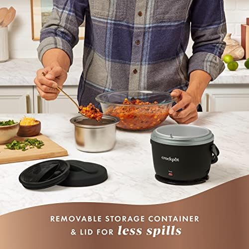 Electric Lunch Box Food Warmer 20oz – Black - Curated Catalog L3
