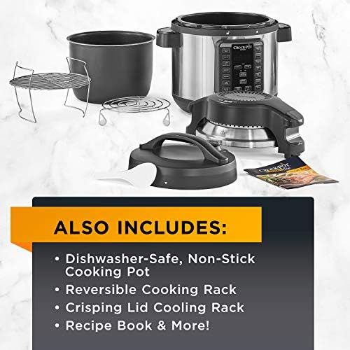 Express Crisp 8 Quart 10-in-1 Pressure Cooker - Curated Catalog U3