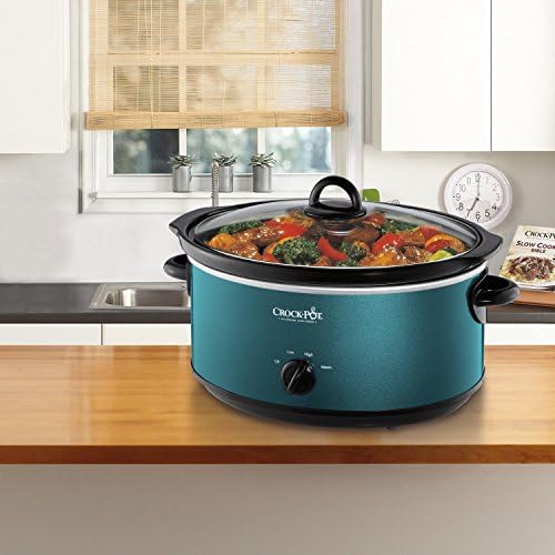 7 Quart Manual Slow Cooker – Turquoise - Curated Catalog A7