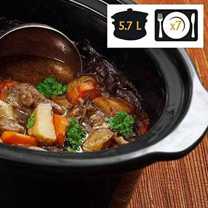 Cook & Carry 6 Quart Portable Slow Cooker - Curated Catalog Z6