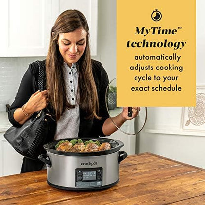 MyTime 6 Quart Programmable Slow Cooker - Curated Catalog K8
