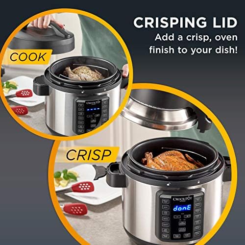 Express Crisp 8 Quart 10-in-1 Pressure Cooker - Curated Catalog U3