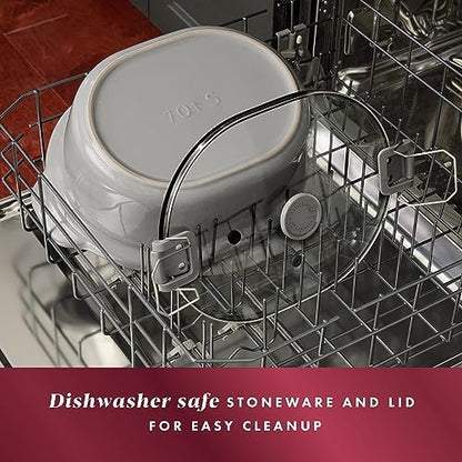 7 Quart Programmable Cook & Carry Slow Cooker - Curated Catalog J6