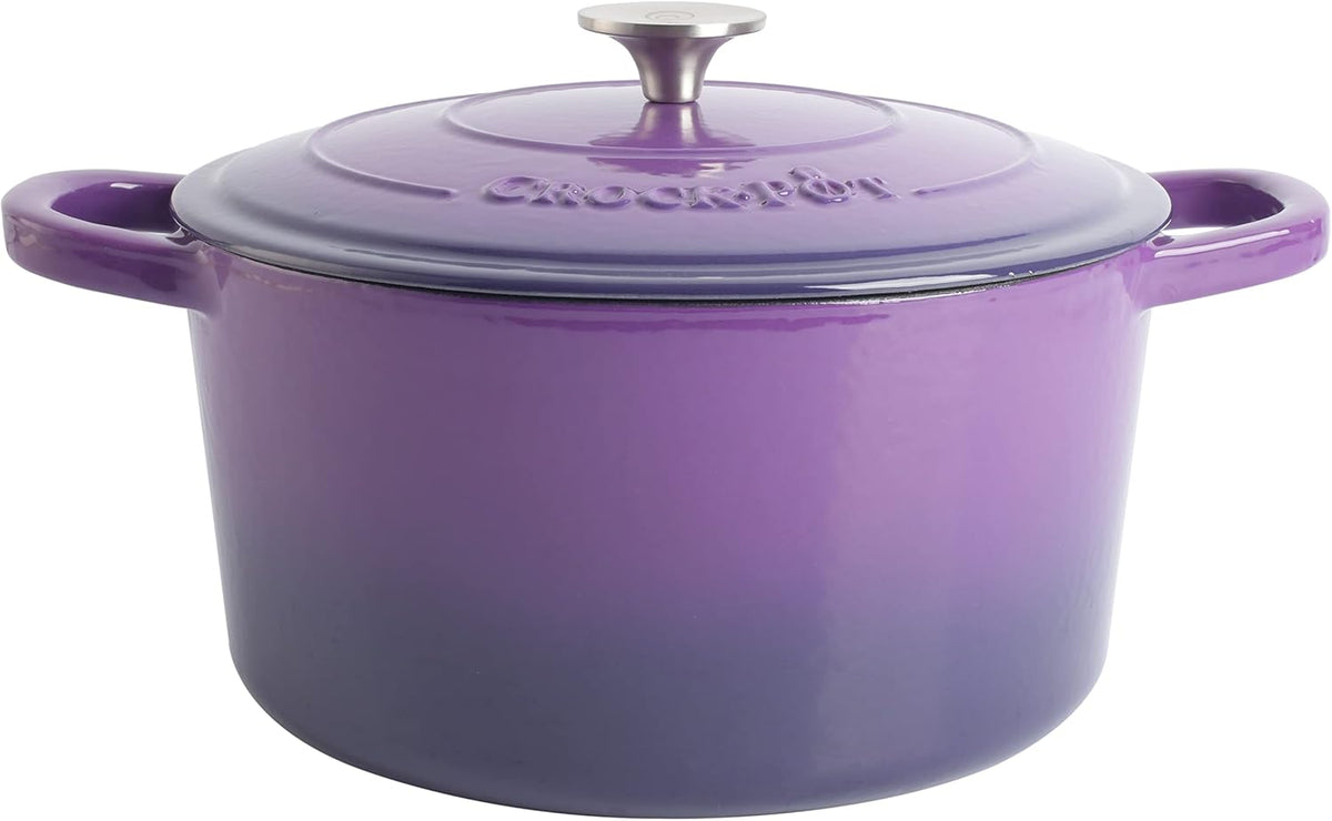 3 Quart Enameled Cast Iron Dutch Oven – Aqua - Curated Catalog E4
