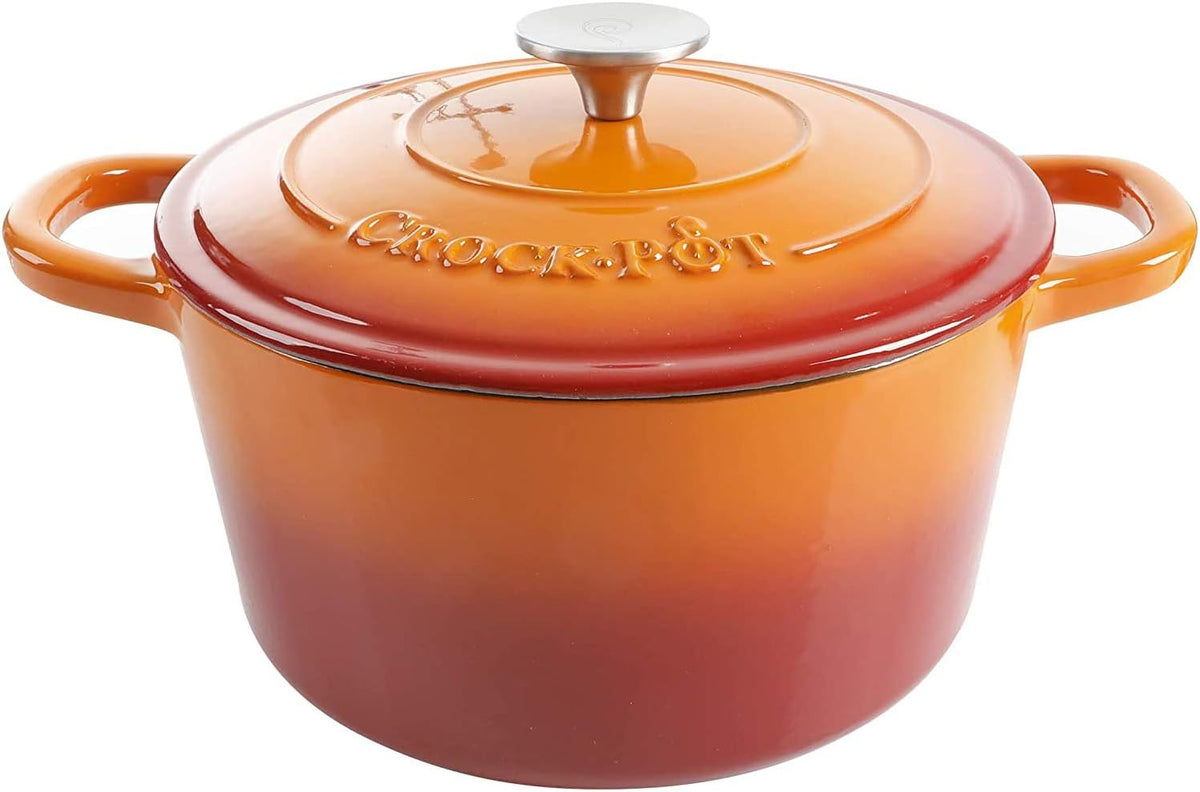 3 Quart Enameled Cast Iron Dutch Oven – Aqua - Curated Catalog E4