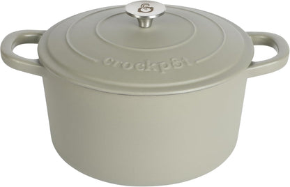 3 Quart Enameled Cast Iron Dutch Oven – Aqua - Curated Catalog E4