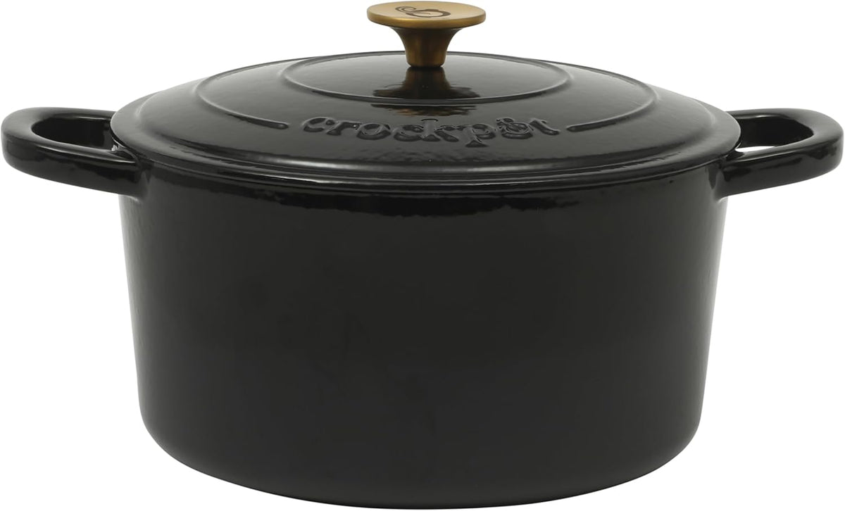 3 Quart Enameled Cast Iron Dutch Oven – Aqua - Curated Catalog E4