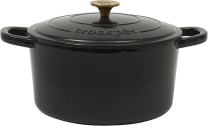3 Quart Enameled Cast Iron Dutch Oven – Aqua - Curated Catalog E4