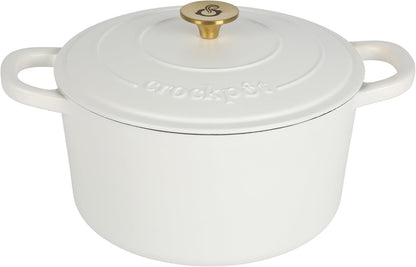 3 Quart Enameled Cast Iron Dutch Oven – Aqua - Curated Catalog I7