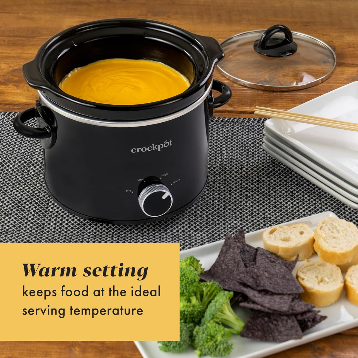 2 Quart Mini Slow Cooker – Classic Compact Cooker - Curated Catalog I4